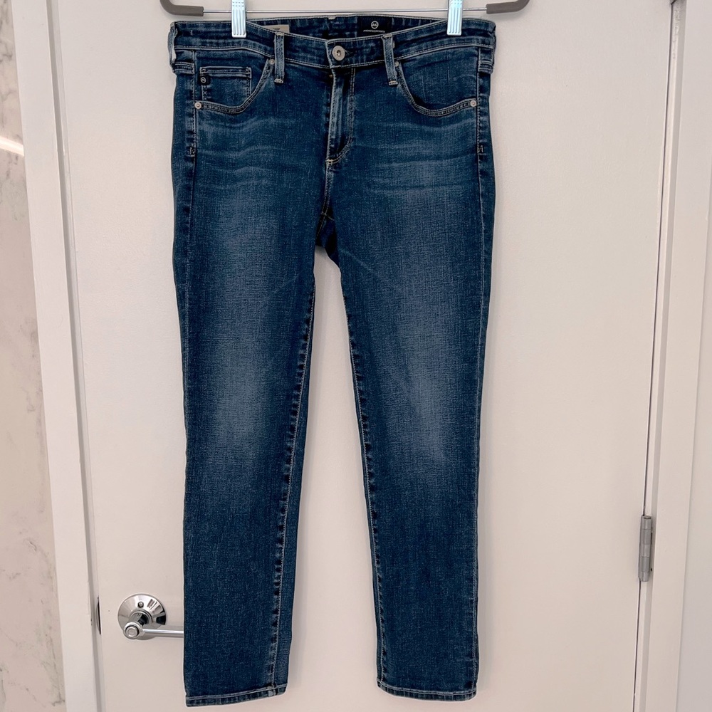 AG The Stevie Cigarette Crop Jeans